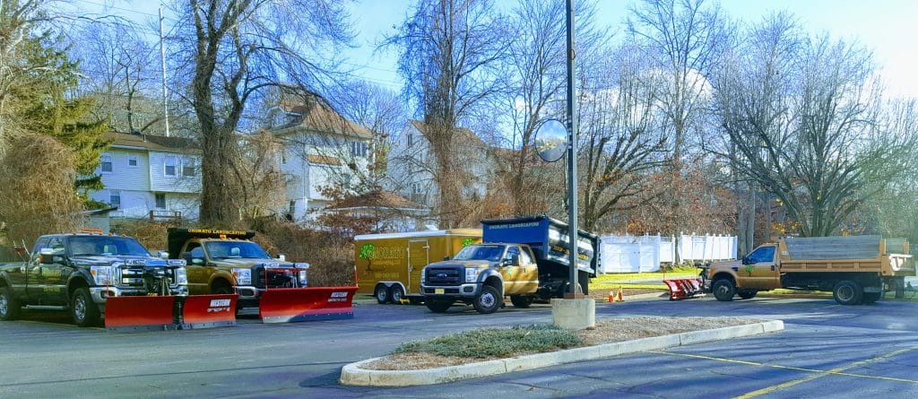 Onorato Snow removal Bergen County Trucks