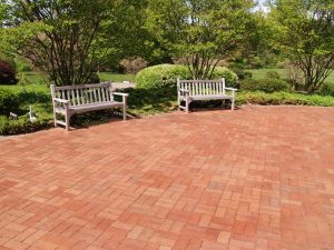 patio in brick in Bergen County NJ