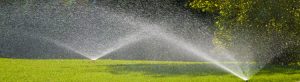yard sprinkler system in Bergen County banner image