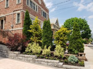 retaining wall and landscaping in Cliffside Park Nj