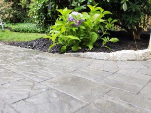 Paver diriveway belgum block curbing and landscaping in cliffside Park Nj