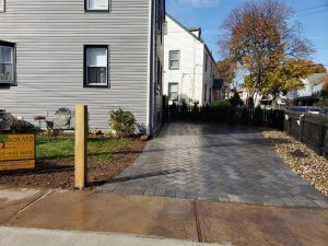 Paver driveway in Tenafly NJ