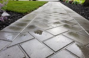 a beautiful walkway in Cliffside Park NJ