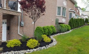 a landscape design in Palisades Park NJ