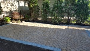 a paver patio job in Englewood NJ