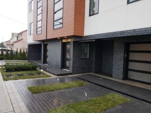 commercail landscaping job completed in Fort Lee NJ 9
