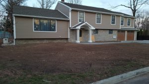 home in englewood Cliffs before landscaping