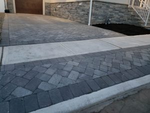 paver driveway in Cliffside Park NJ