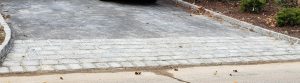 paver driveway with belgium block in Engelwood NJ
