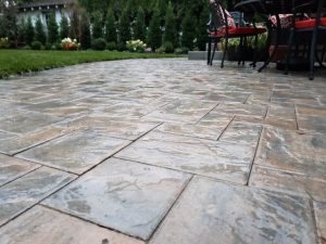 stone patio in Engelwood Cliffs 2