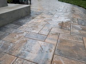 stone patio in Engelwood Cliffs NJ 2