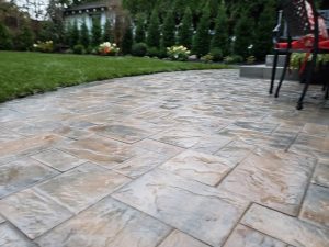 stone patio in Engelwood Cliffs NJ