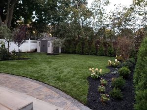 stone patio landscaping in Engelwood Cliffs 3