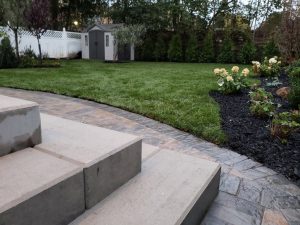 stone patio landscaping in Engelwood Cliffs 4