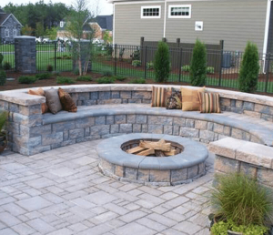 Outdoor Firepit in Ridgefield NJ